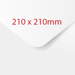 Square White 100gsm 210x210
