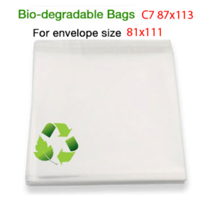 Bio-degradabale Bag C7 87x113mm (For 81x111 envelope)