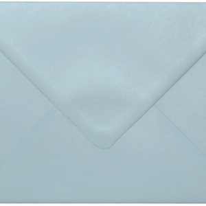 Baby Blue Pearlescent Envelopes