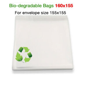 Bio-degradabale Bag 160x155 (For 155x155 envelope)