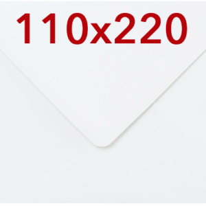 White 100gsm 110x220