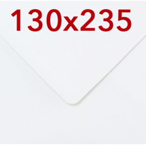 White 100gsm 130x235