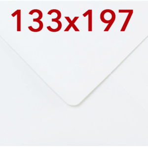 White 100gsm 133x197