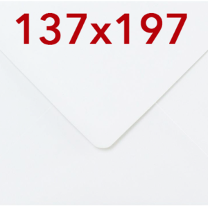 White 100gsm 137x197