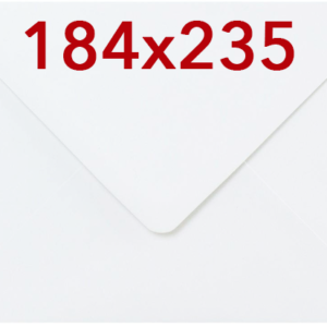White 100gsm 184x235