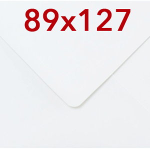White 100gsm 89x127