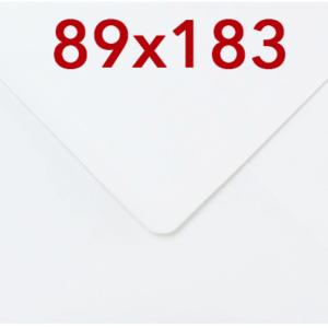 White 100gsm 89x183