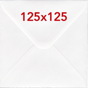 Square White 100gsm 125x125