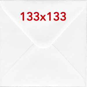 Square White 100gsm 133x133