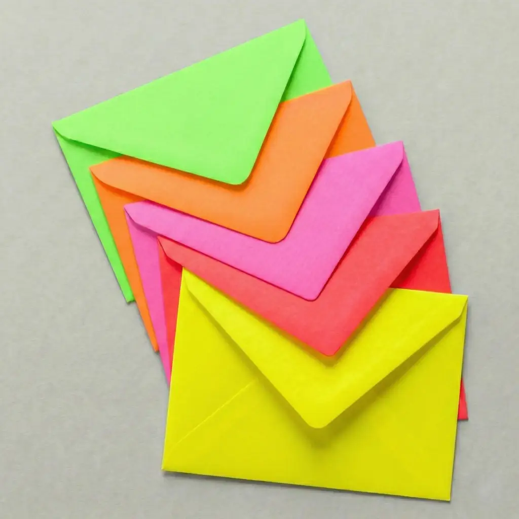 Electric Neon Envelopes