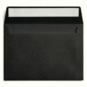 Peel & Seal Black 120 gsm Wallets
