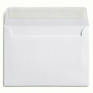 Peel & Seal White 120 gsm Wallets